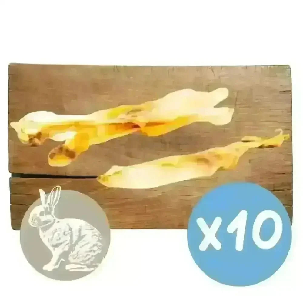 Rabbit Ear Without Fur Dog Chew