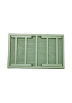 Rattan Breakfast Tray - Green