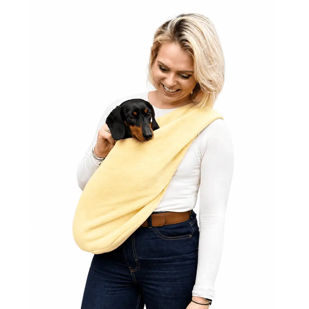 Pastel Collection Fleece Dog Sling Carrier - Ready to Ship