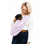 Pastel Collection Fleece Dog Sling Carrier - Ready to Ship