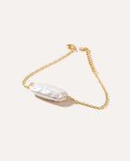 Rectangle Pearl Bracelet