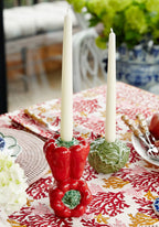 Red Bell Peppers Candle Holder
