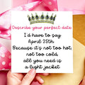 April 25th Funny Romantic Valentines Day Card | Anniversary Card
