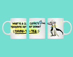 Clerics Favourite Drink Divini-tea Joke Cleric Dnd Mug