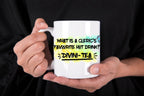Clerics Favourite Drink Divini-tea Joke Cleric Dnd Mug