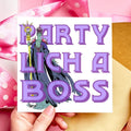 Party Like a Boss DnD Birthday Card