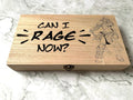 Personalised DnD Dice Box - Barbarian Can I Rage Now?