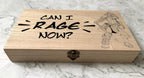 Personalised DnD Dice Box - Barbarian Can I Rage Now?