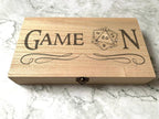 Personalised DnD Dice Box - Game On