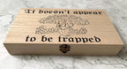 Personalised DnD Dice Box - It doesn't appear to be trapped