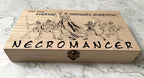 Personalised DnD Dice Box - Just your Average, Ordinary, Everyday Necromancer