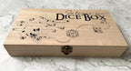 Personalised DnD Dice Box - Monster Dice Design
