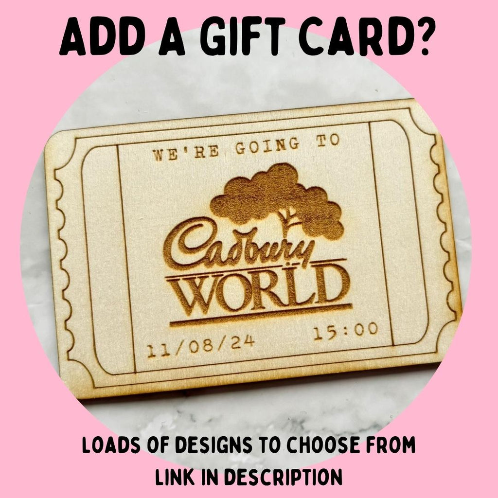 Personalised Easter Gift Card Holder - Coffee Shaped