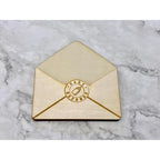 Personalised Engraved Baby Gift Card Holder, Gift Voucher Holder for New Baby or Baby Shower