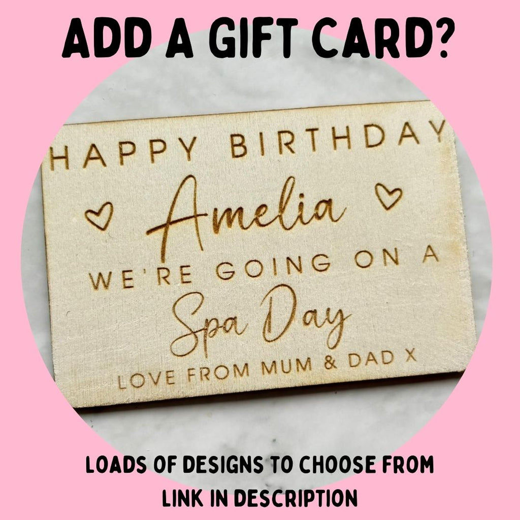 Personalised Happy Birthday Envelope Gift Card Holder