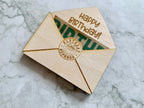 Personalised Happy Birthday Envelope Gift Card Holder