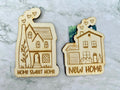 Personalised Home Sweet Home Housewarming Gift Card Holder