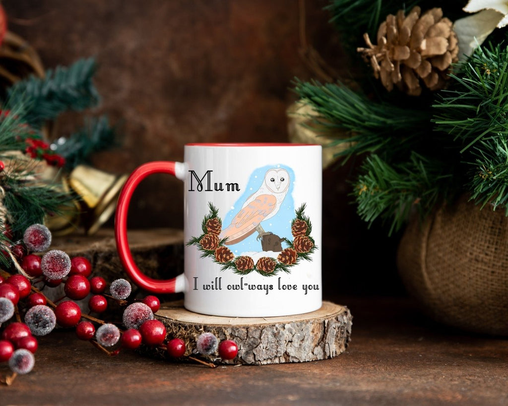 Personalised I Will Owl-ways Love You Owl Mug