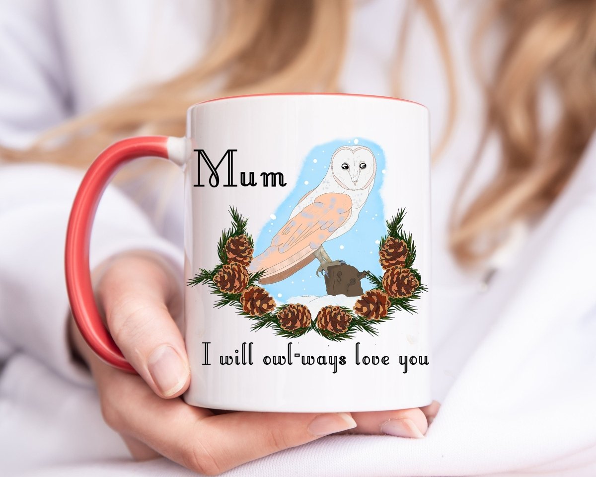 Personalised I Will Owl-ways Love You Owl Mug