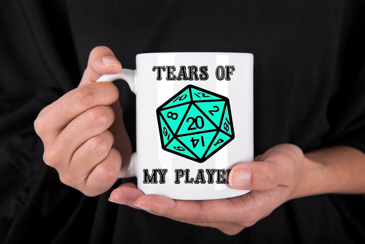 Tears of my Players Dungeon Master DnD D20 Mug