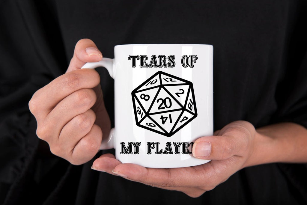 Tears of my Players Dungeon Master DnD D20 Mug