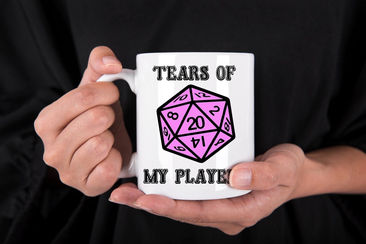 Tears of my Players Dungeon Master DnD D20 Mug