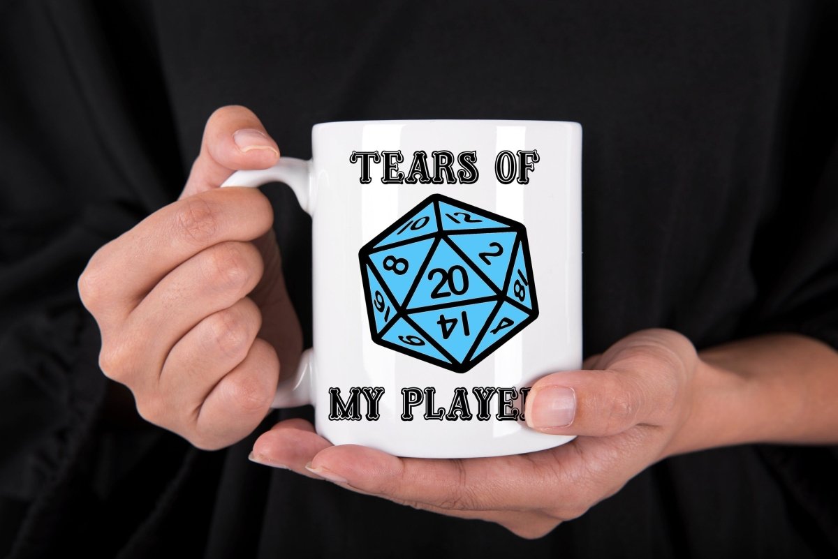 Tears of my Players Dungeon Master DnD D20 Mug