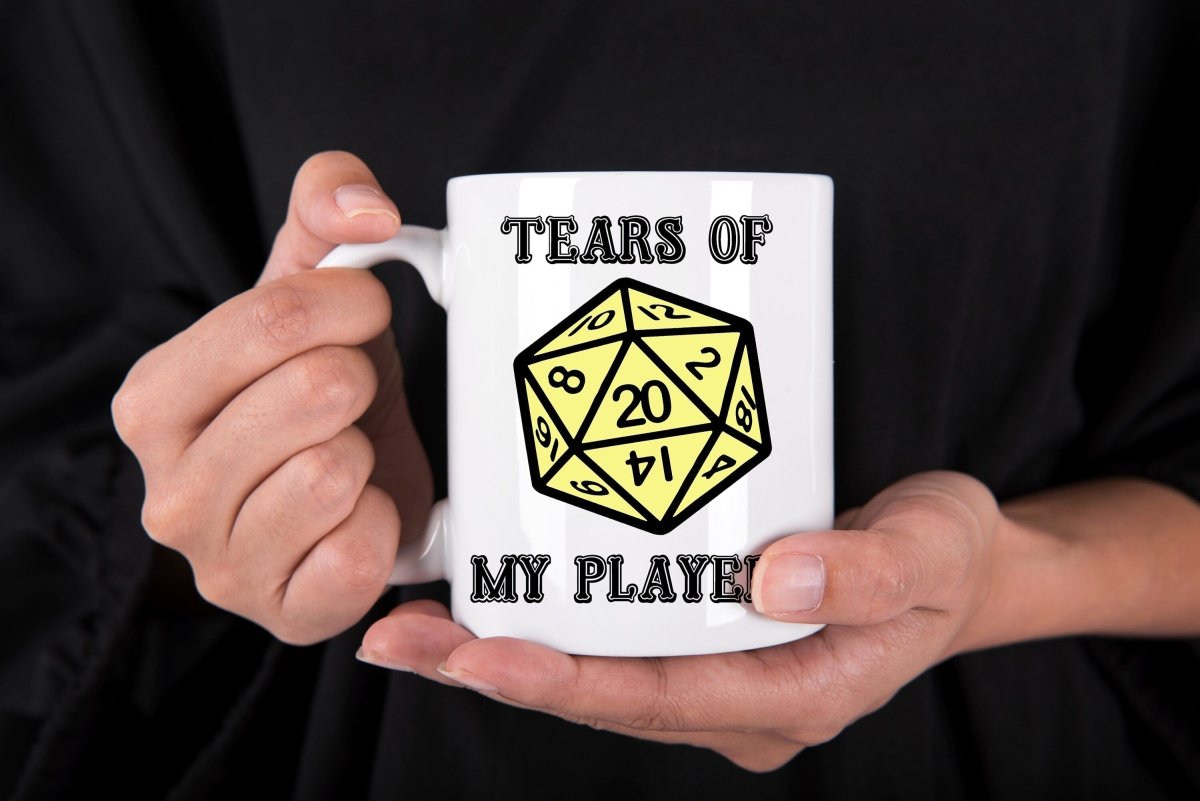 Tears of my Players Dungeon Master DnD D20 Mug