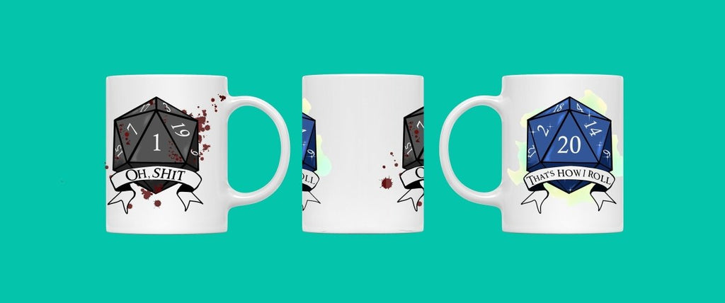 That's How I Roll DnD D20 Mug
