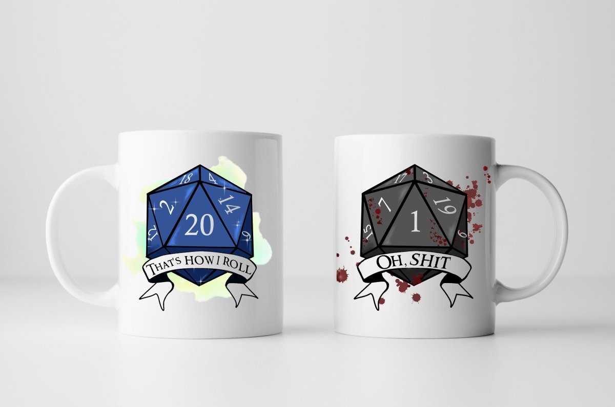 That's How I Roll DnD D20 Mug