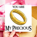 You Are My Precious! Funny Lord of the Rings Fantasy Valentines Card | Anniversary Card