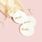 10 Organic Cotton Reusable Makeup Pads