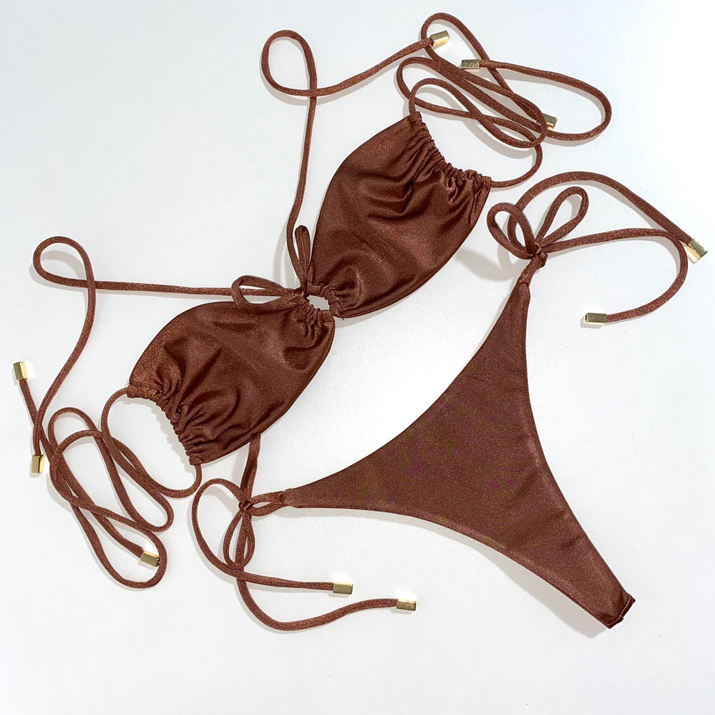 RHODE BIKINI CACAO