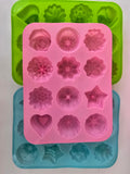 3d Flower, Heart, Star (3 pack)