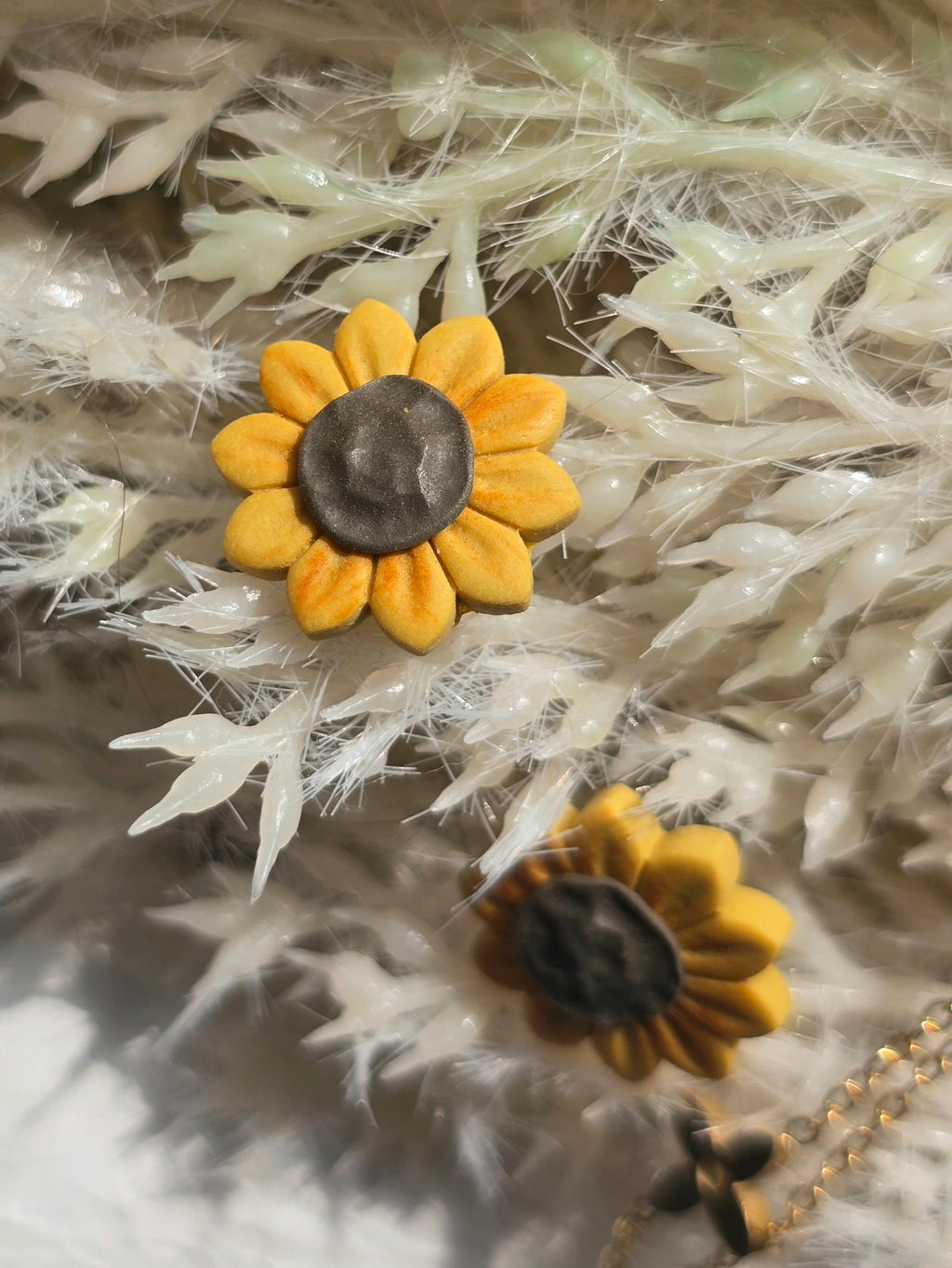 Sunflower studs