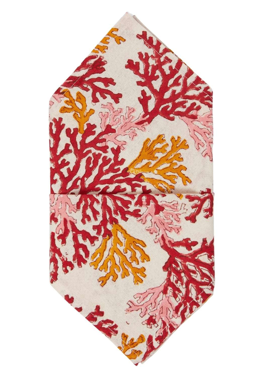 Rose Coral Table Napkin - Set of 4