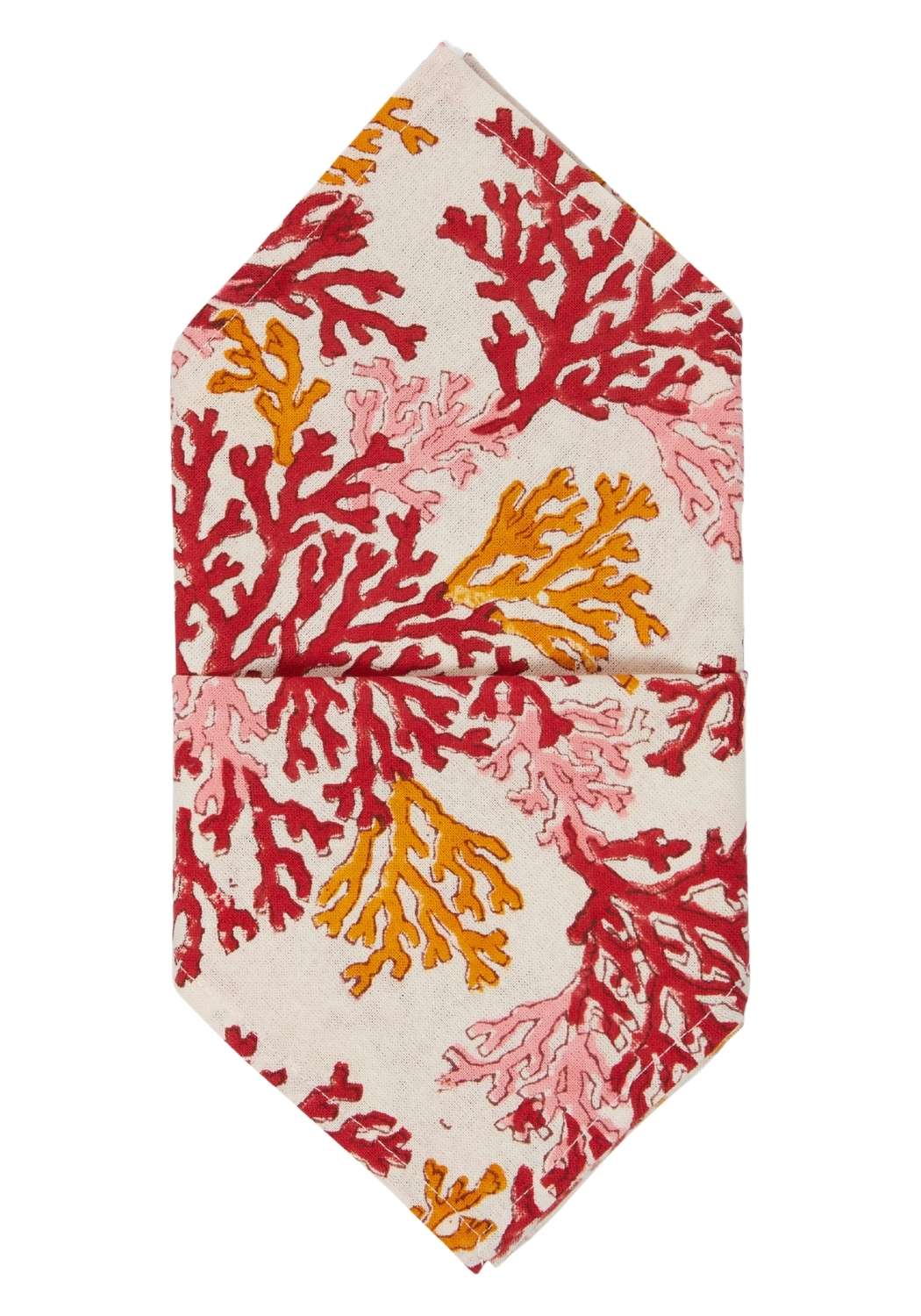 Rose Coral Table Napkin - Set of 4