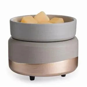 Electric Wax Burner - Rose Gold / Grey Ceramic