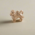 Cavapoo Silver Dog Charm