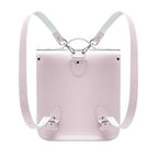 Handmade Leather City Backpack - Rose Quartz