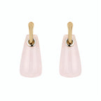 Rose Quartz Drop Earrings