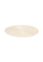 Round & Round Rattan Placemat Sand Colour - Set of 4