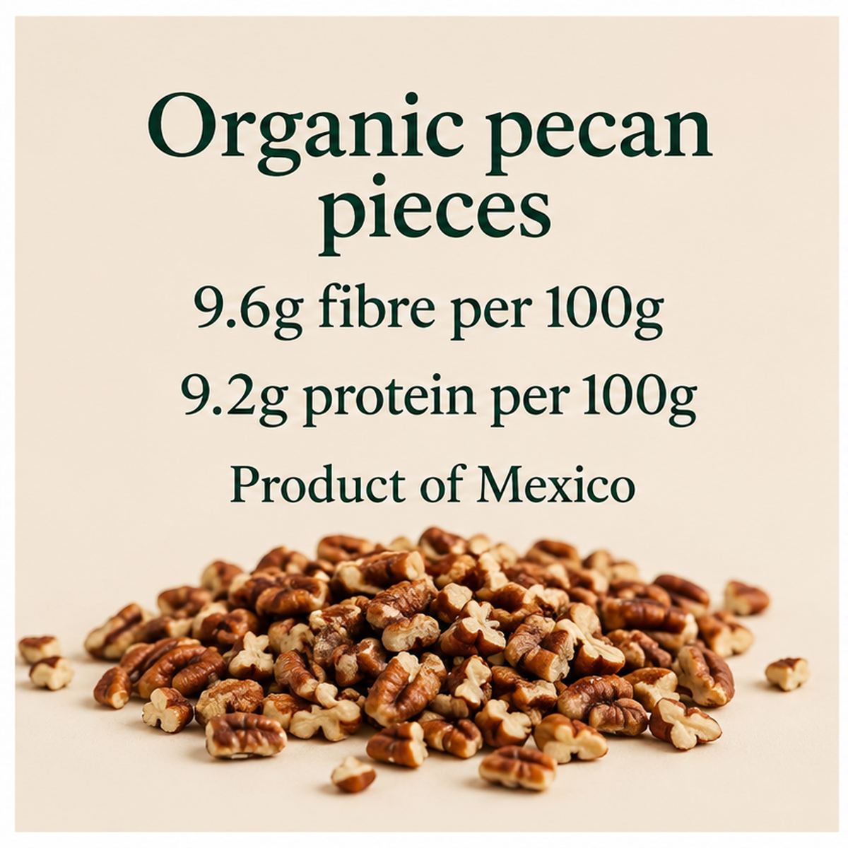 Infinity Foods Bulk Organic Pecan Pieces