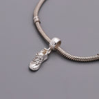 Running Shoe Silver Charm