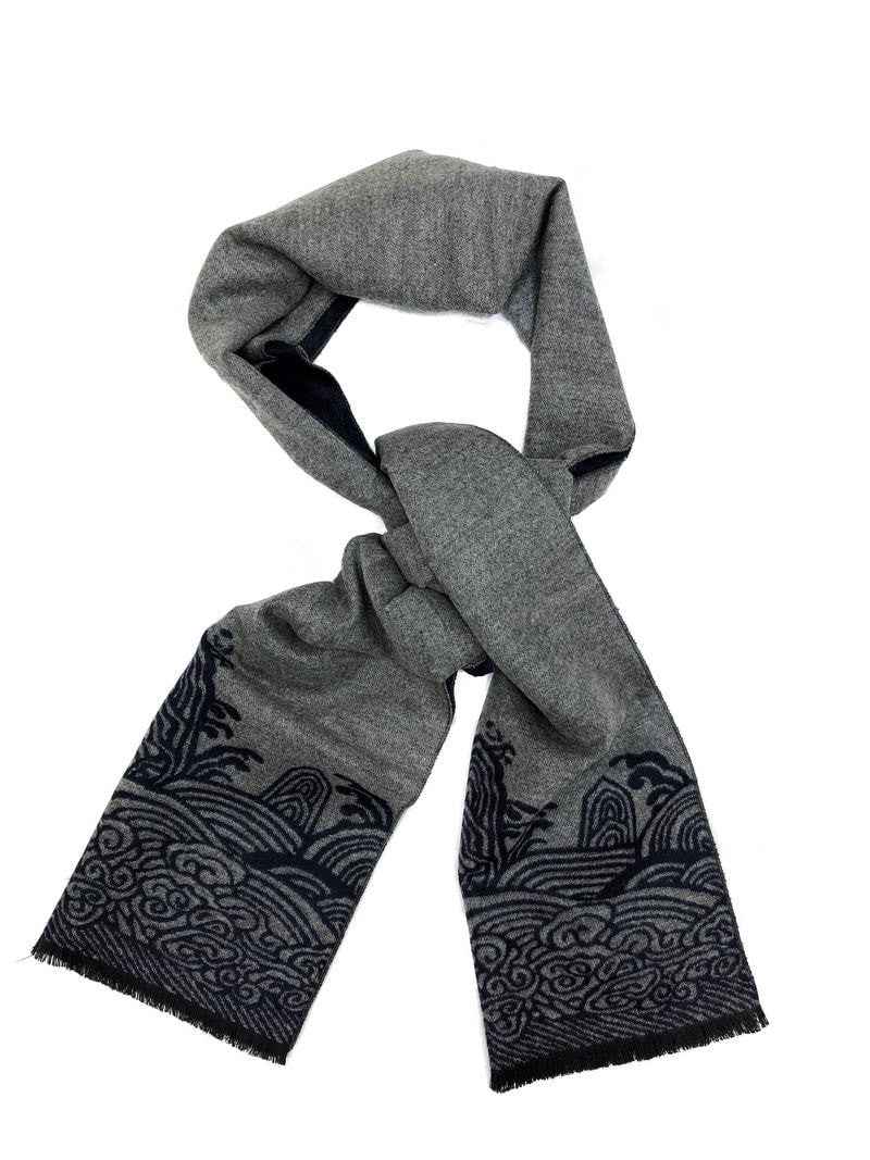 Traditional Oriental Pattern Scarf