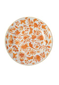Sacred Bird and Butterfly Mottahedeh Archival Revival Dessert Plates  - Set of 4