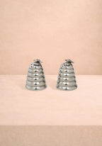 Pewter Bee on Top of Bee Hive Salt and Pepper Shaker