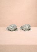 Pewter Cabbage Salt and Pepper