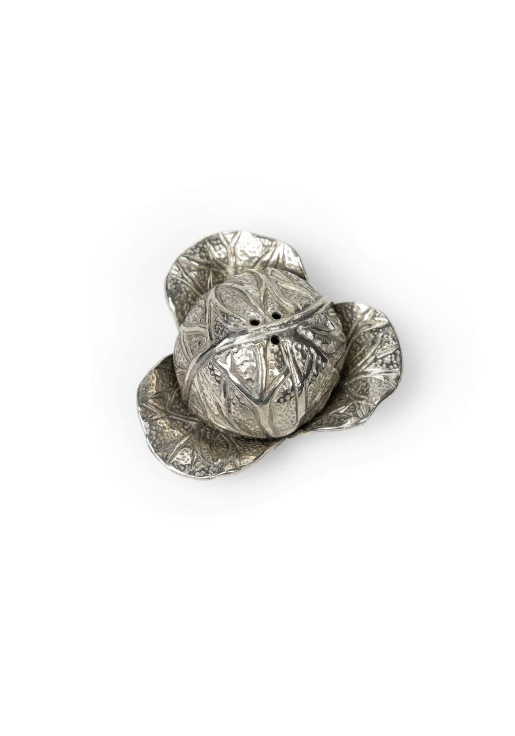 Pewter Cabbage Salt and Pepper