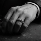 Scorpion Ring – Sterling Silver 925 Sculptural Statement Piece – H.R. Giger Inspired
